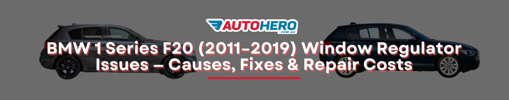 BMW 1 Series F20 (2011–2019) Window Regulator Issues — Causes, Fixes & Repair Costs